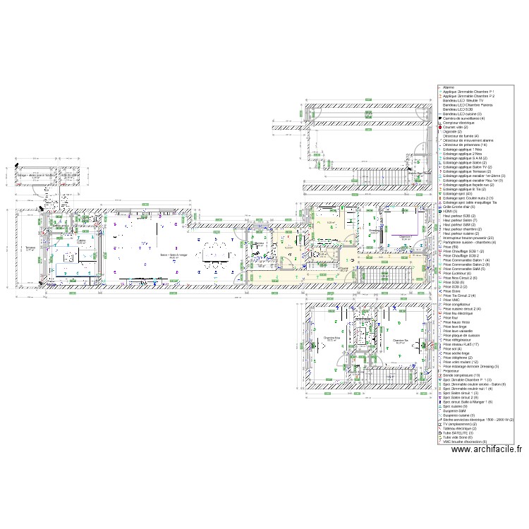 Plan Elec. Plan de 0 pièce et 0 m2