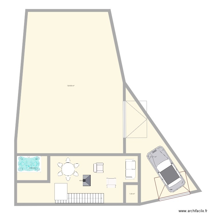 Casa Pueblo. Plan de 0 pièce et 0 m2
