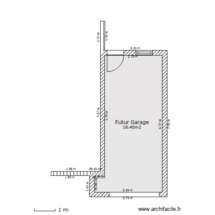 DESBUISSON GARAGE . Plan de 