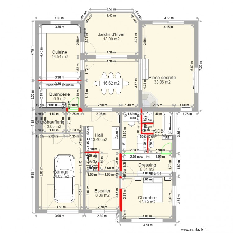 Moulin RDC 06 05. Plan de 0 pièce et 0 m2