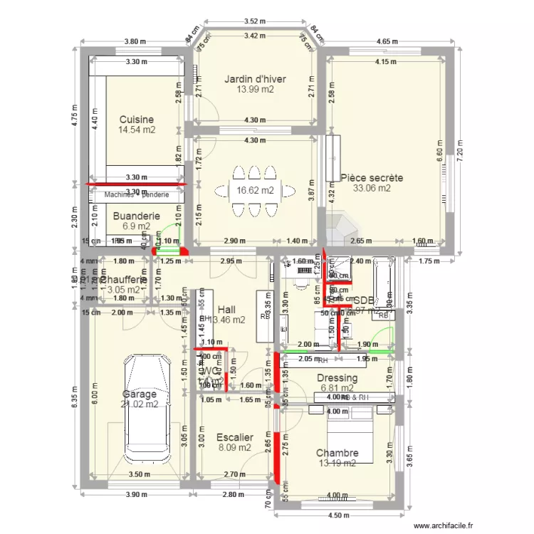 Moulin RDC 06 05. Plan de 