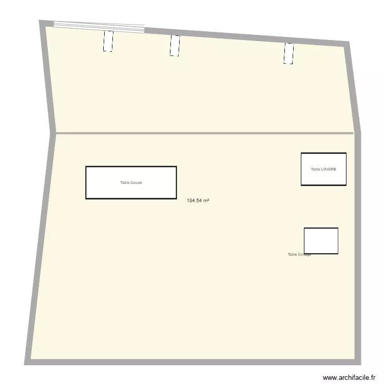ATELIER LIFFOL. Plan de 