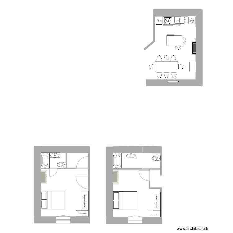 Maison Erdeven. Plan de 