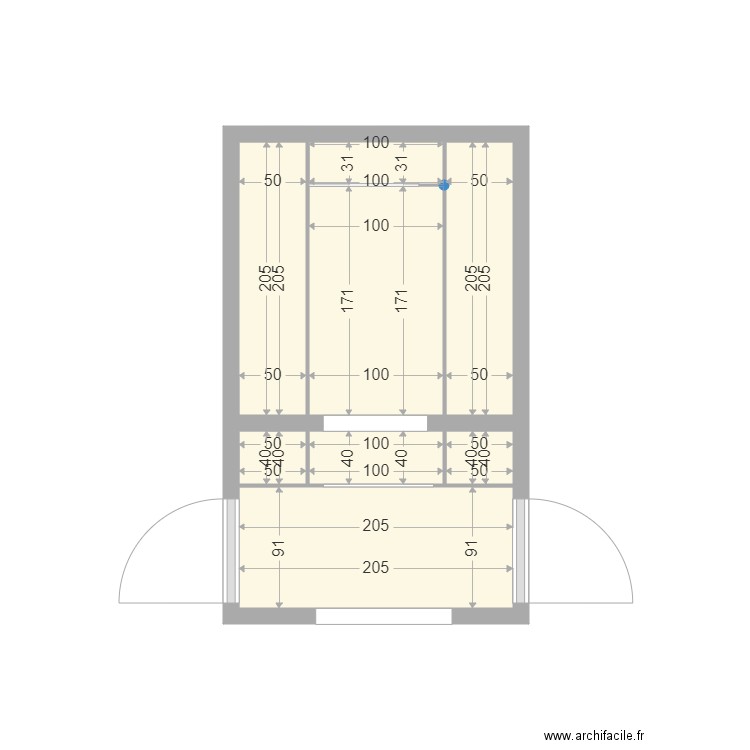 DRESSING2. Plan de 0 pièce et 0 m2