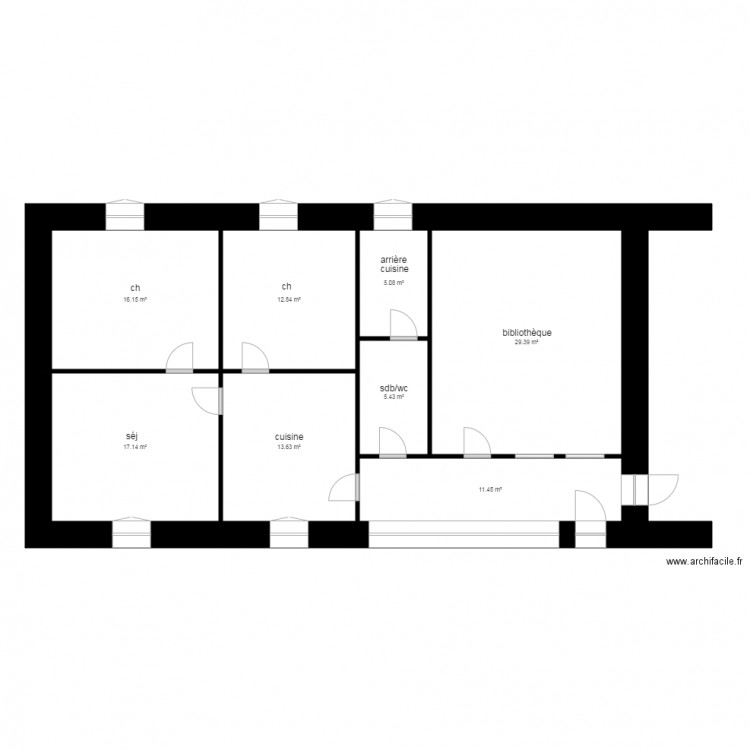 plan RONDEL Montbrison. Plan de 0 pièce et 0 m2