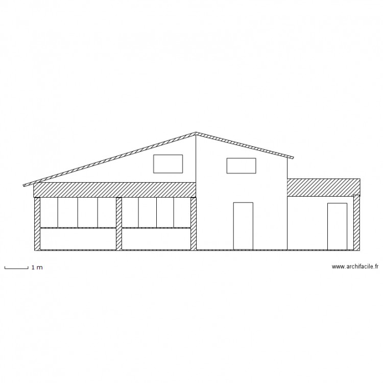 facade apres travaux v2. Plan de 0 pièce et 0 m2