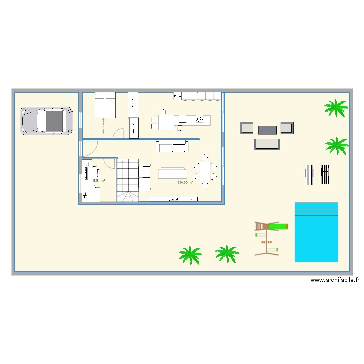 nuestra casa 2. Plan de 0 pièce et 0 m2