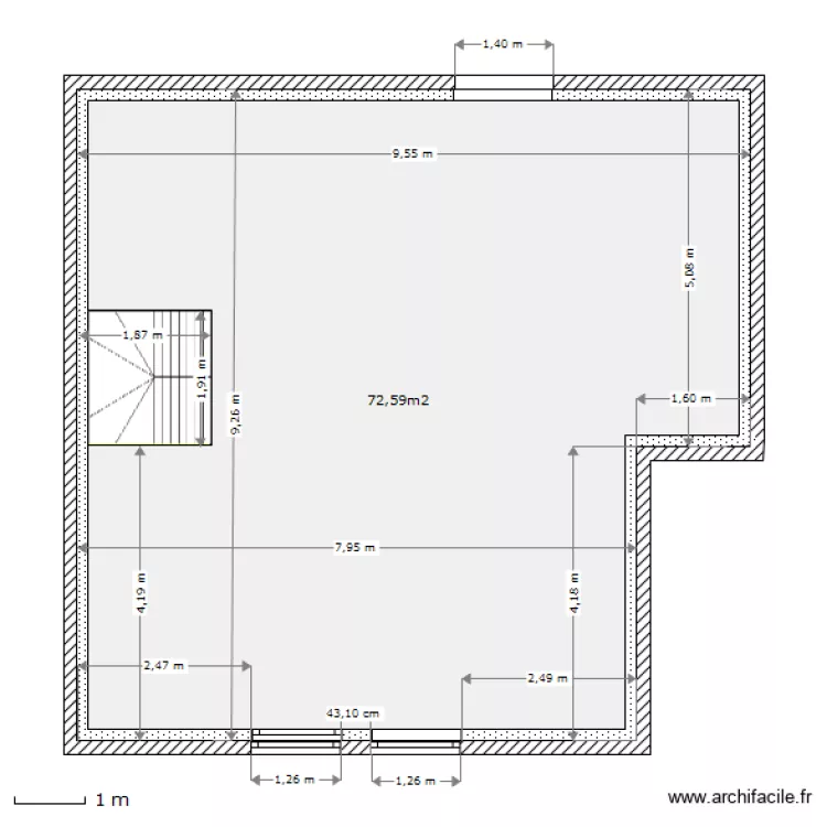 Pilot etage 2. Plan de 