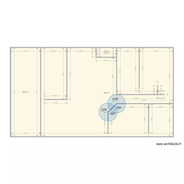 cosson 1429 dpe. Plan de 