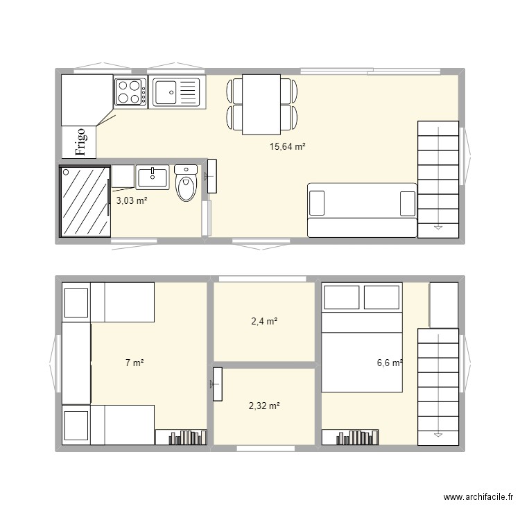 tiny 3. Plan de 0 pièce et 0 m2