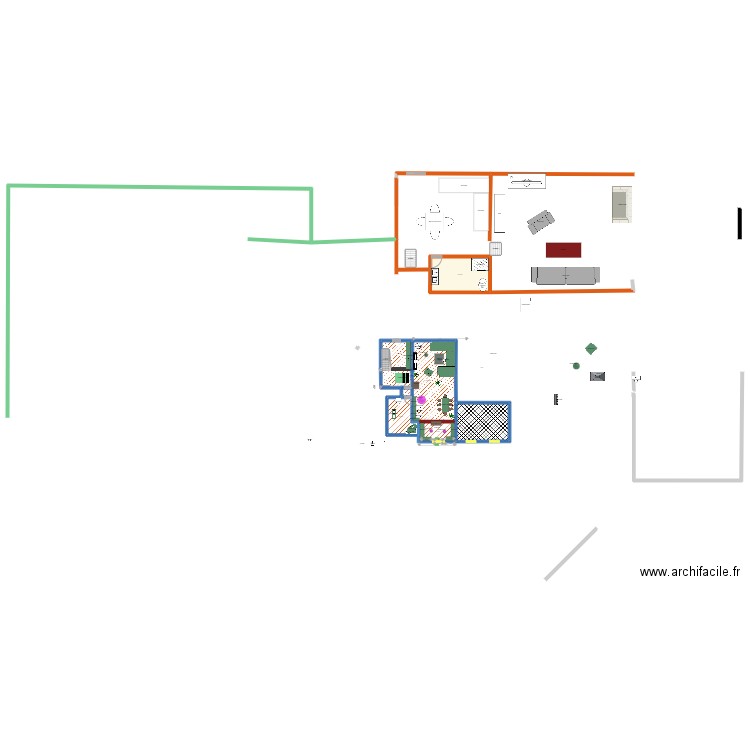 nounou news  666666. Plan de 12 pièces et 175 m2