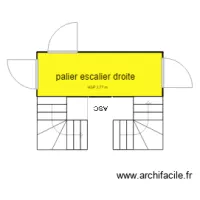 palier escalier droite immeuble 4 vincennes