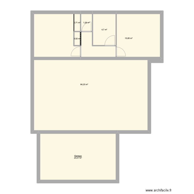Maison Ares 2. Plan de 7 pièces et 110 m2