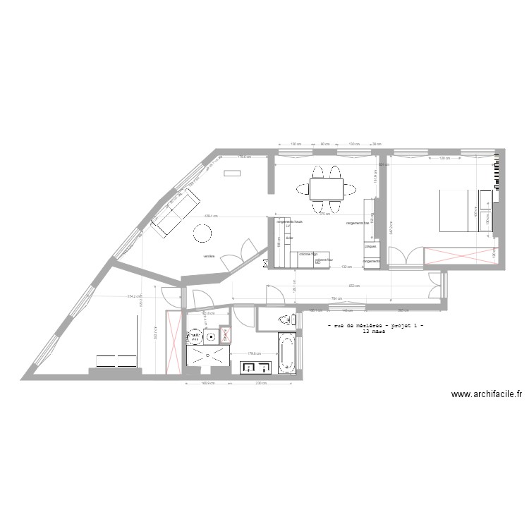 mezieres projet moche 2. Plan de 0 pièce et 0 m2