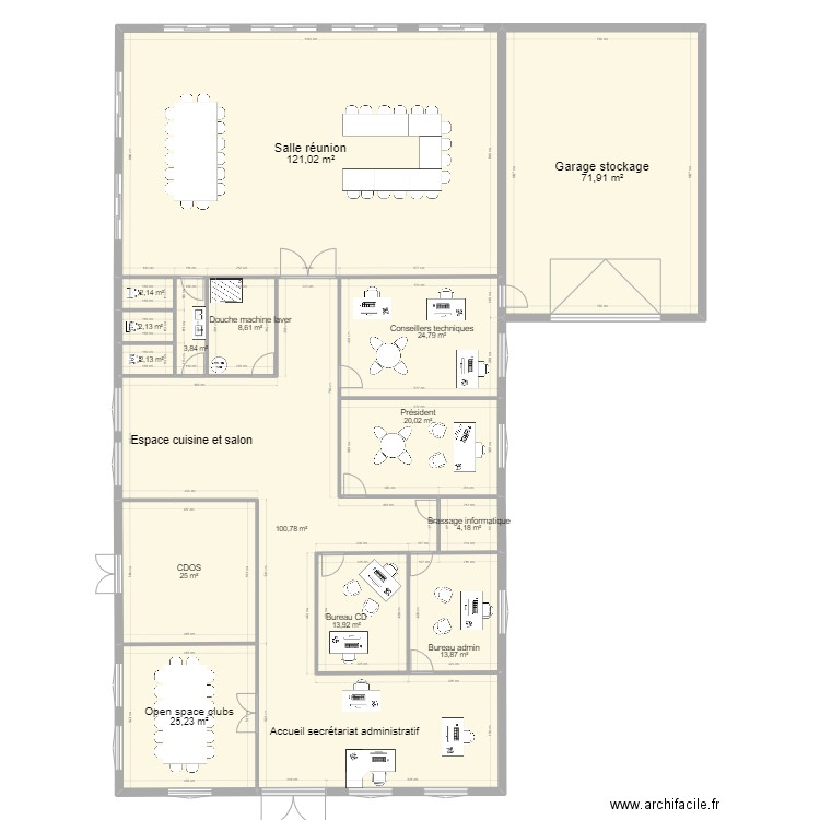 Plan 6 . Plan de 0 pièce et 0 m2