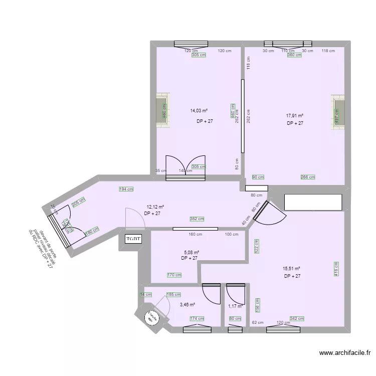 CENTRE CARDIOLOGIQUE NEUILLY-SABLONS AVANT TRAVAUX. Plan de CENTRE CARDIOLOGIQUE NEUILLY-SABLONS AVANT TRAVAUX. Plan de