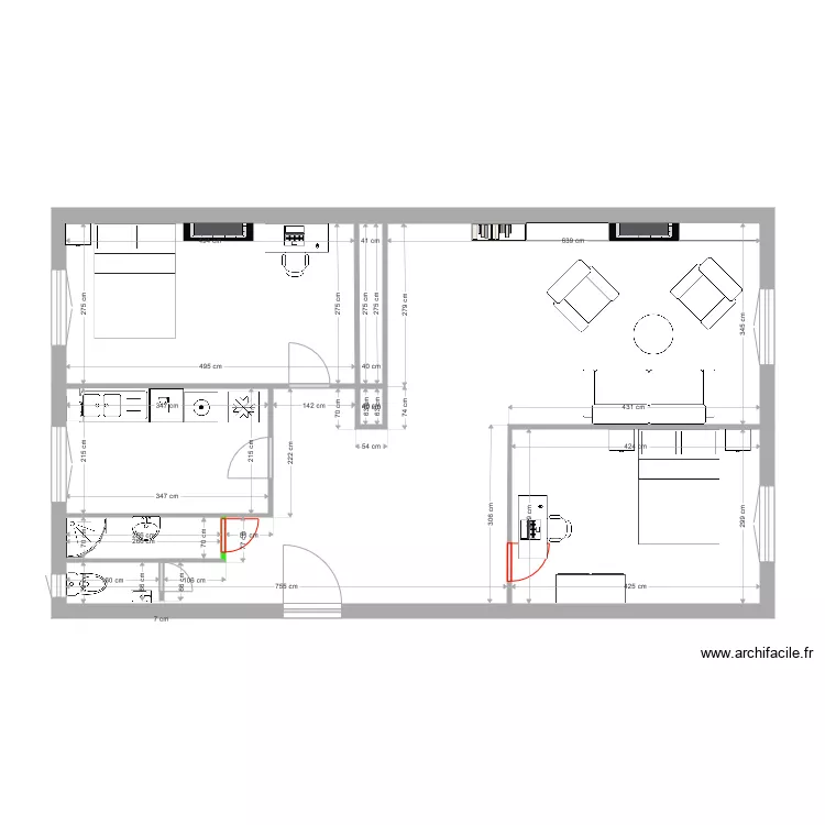 Appartement ies S6. Plan de Appartement ies S6. Plan de