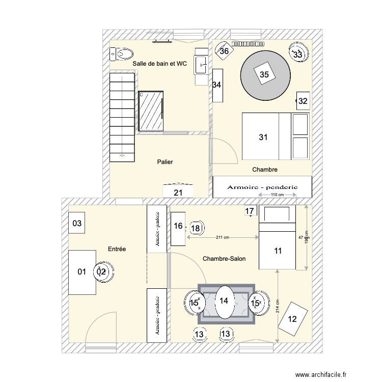 Saint Bernard. Plan de 0 pièce et 0 m2