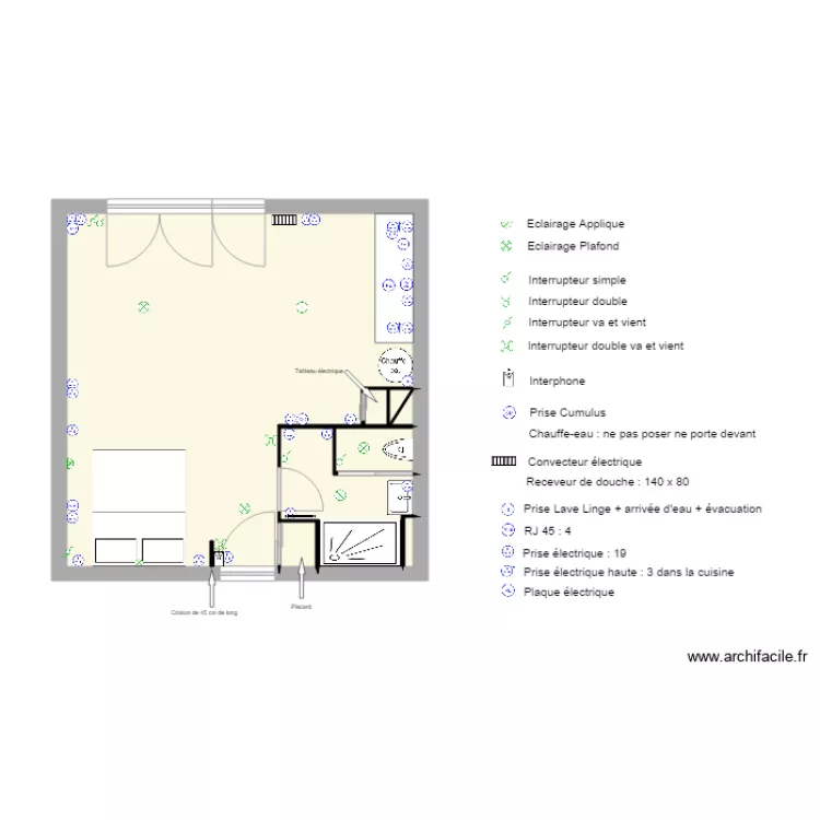 Plan bonne dimension TE modifi&eacute; constance 7 juin. Plan de 