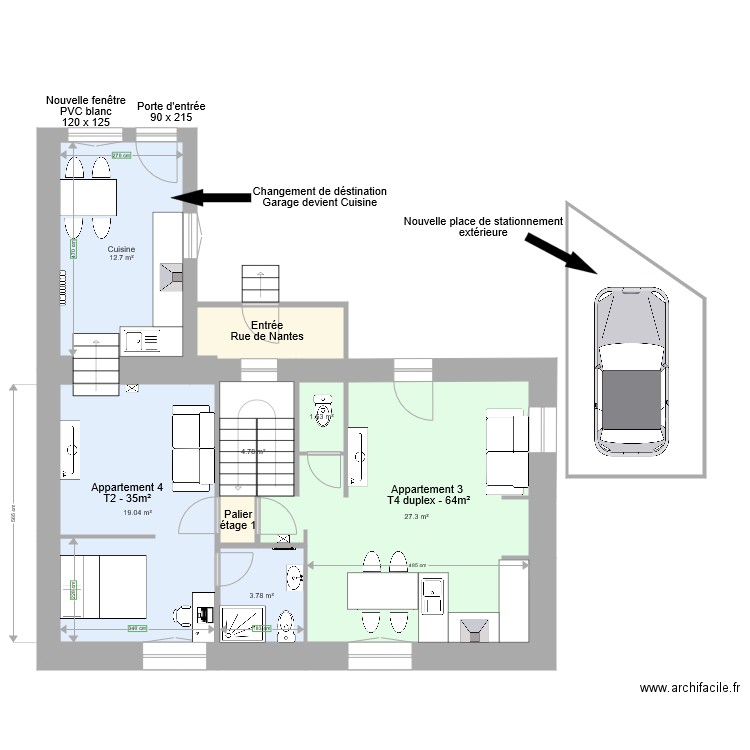 Vitre Etage 1 v12. Plan de 0 pièce et 0 m2