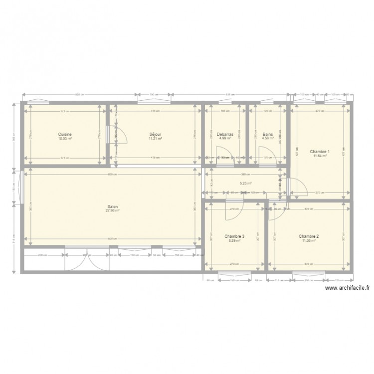 Plan Van andrea 1. Plan de 0 pièce et 0 m2