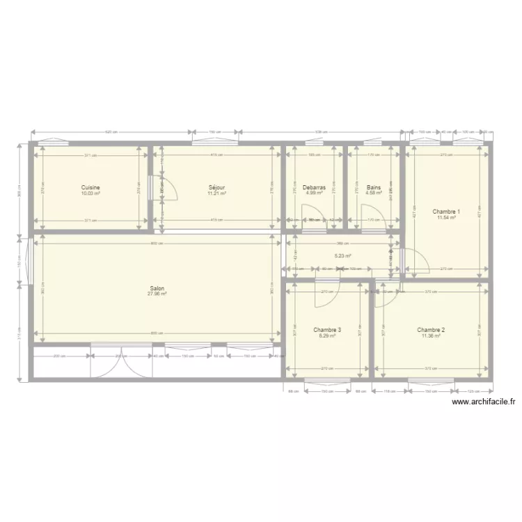 Plan Van andrea 1. Plan de 