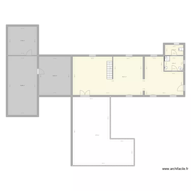 RDC Moulin . Plan de RDC Moulin . Plan de