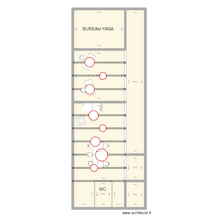 BUREAUX BAS ENTREPOT 2. Plan de 0 pièce et 0 m2