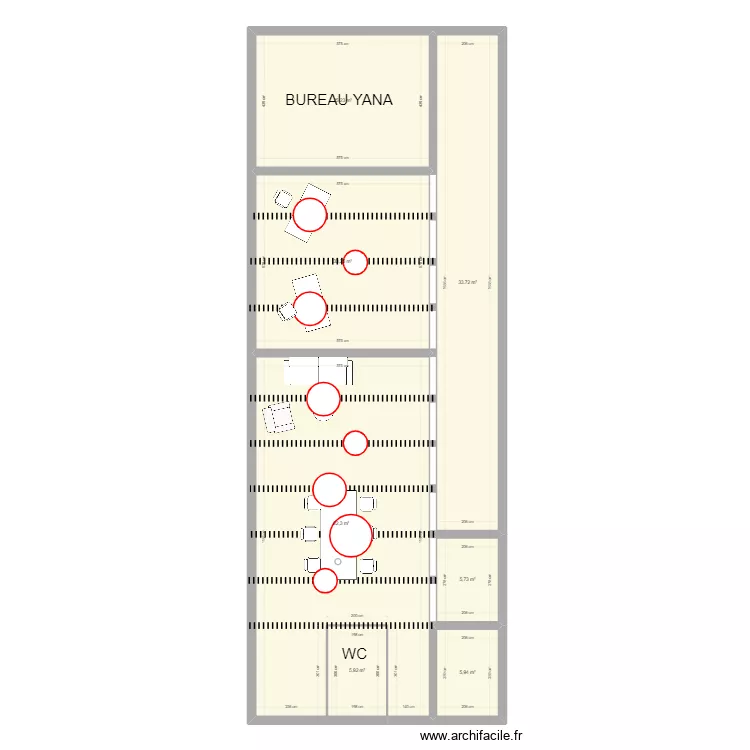 BUREAUX BAS ENTREPOT 2. Plan de 