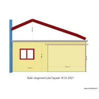 Salle de rangement fa&ccedil;ade 20 03 2021