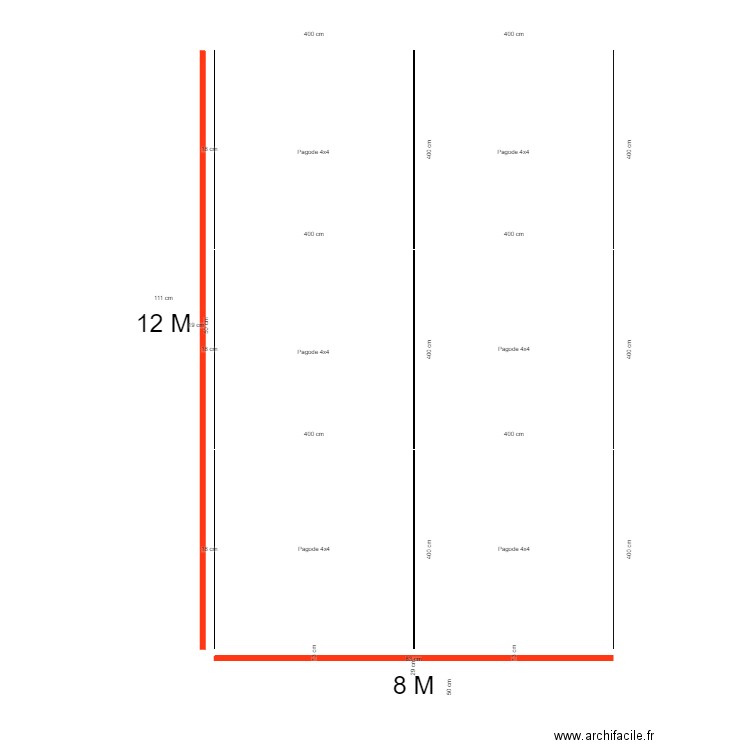 C GUILLAUD. Plan de 0 pièce et 0 m2