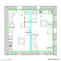 maison PEURIERE  :  premier ETAGE - PROJET 3