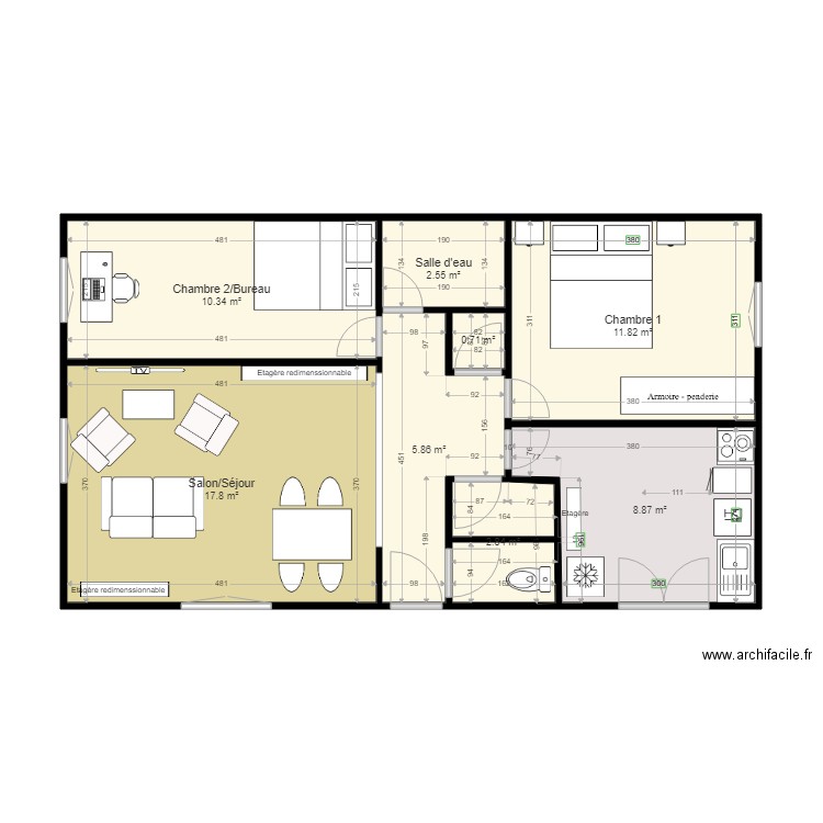 Ste Madeleine VARIANTE6. Plan de 0 pièce et 0 m2