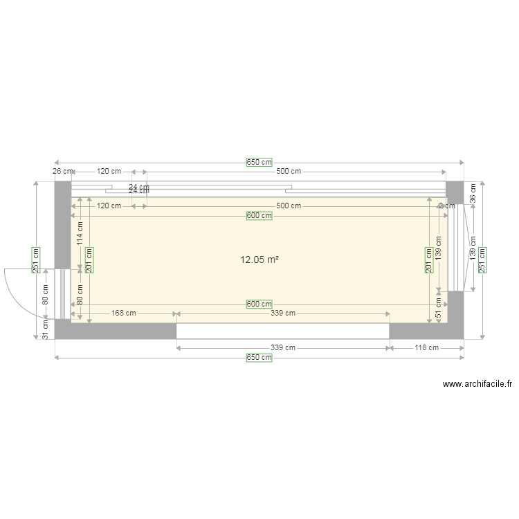 veranda. Plan de 0 pièce et 0 m2