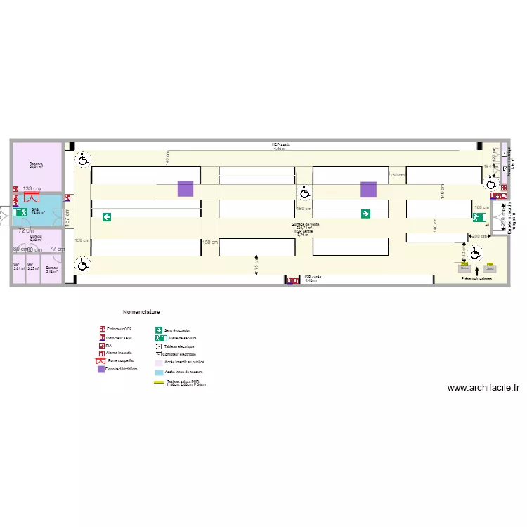 Stock Privé aprés projet . Plan de Stock Privé aprés projet . Plan de