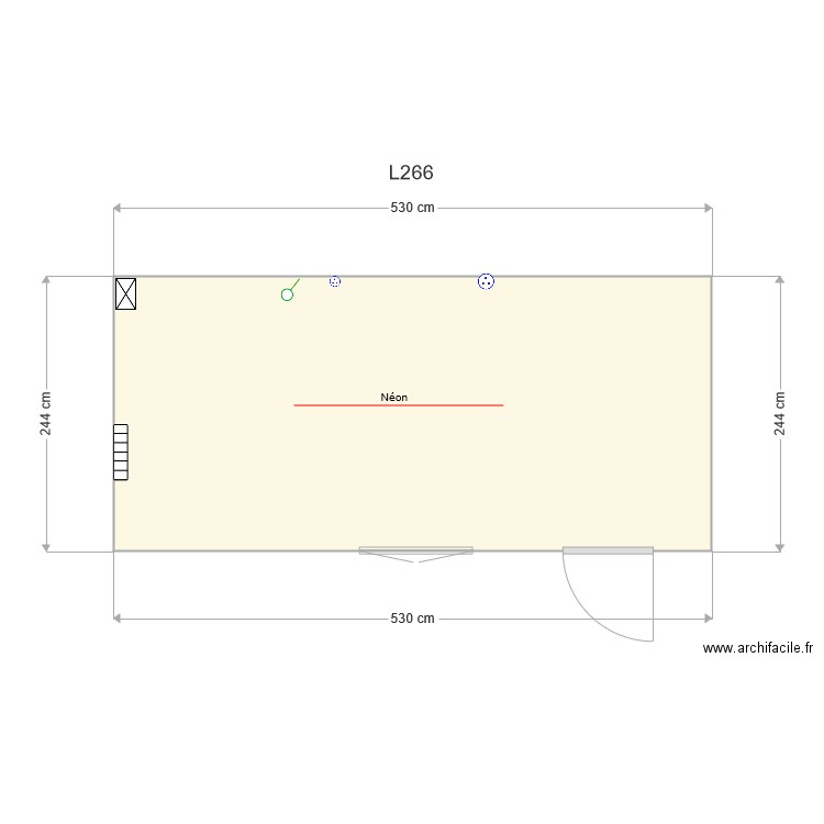 L266. Plan de 0 pièce et 0 m2