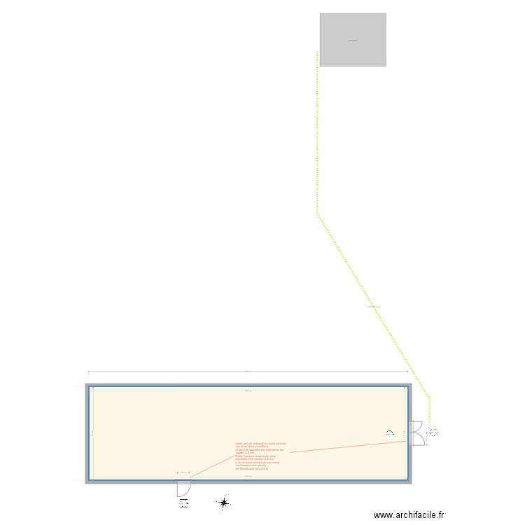 les fauvettes. Plan de 0 pièce et 0 m2