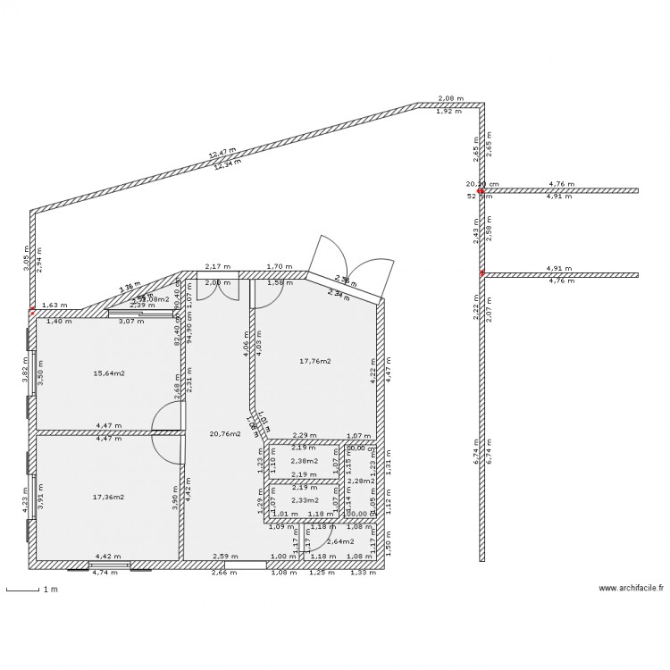 aaaaa. Plan de 0 pièce et 0 m2