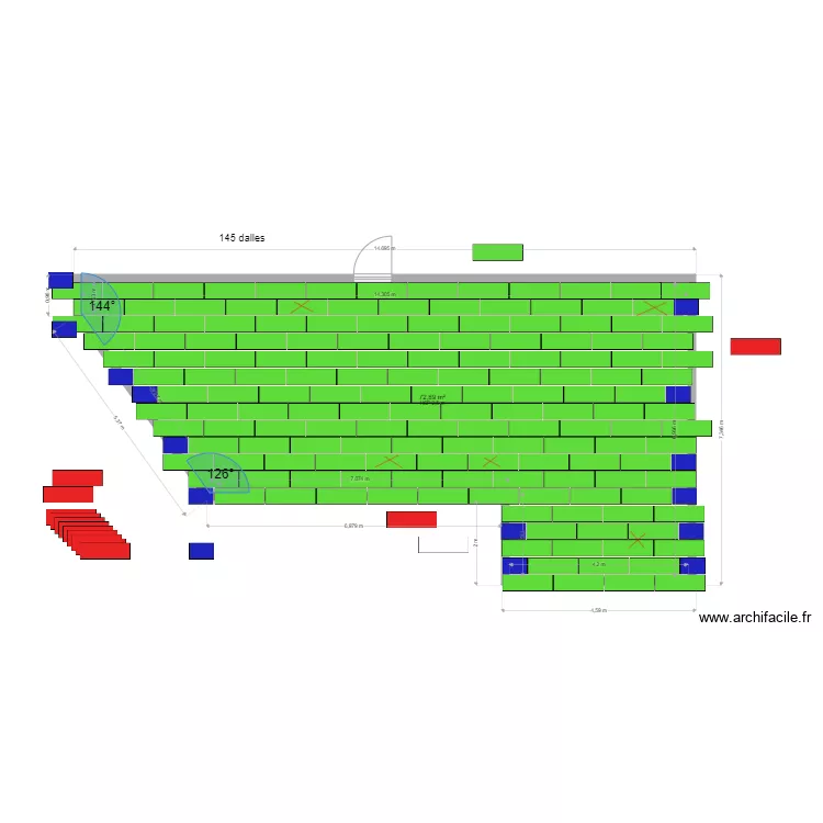 emplacement sortie gaines. Plan de emplacement sortie gaines. Plan de