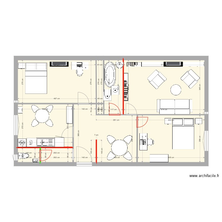 Appartement ies 3. Plan de 0 pièce et 0 m2