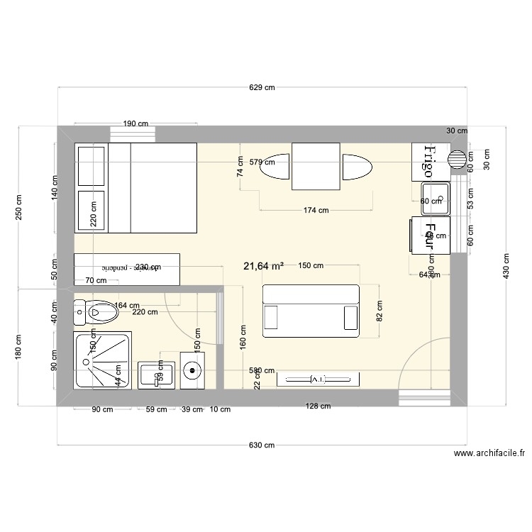 sdb parents. Plan de 0 pièce et 0 m2