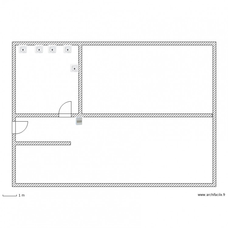 classe des petits. Plan de 0 pièce et 0 m2