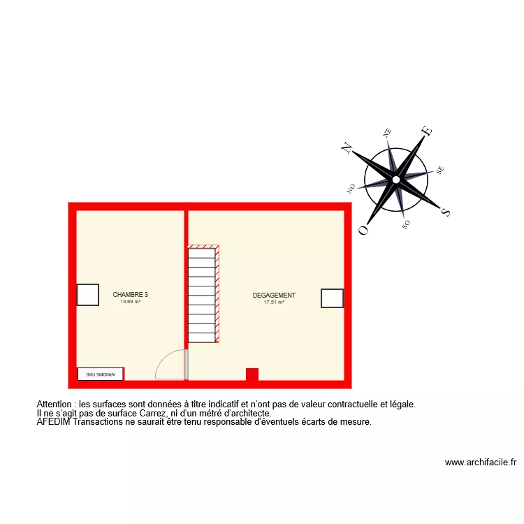 BI 6476 ETAGE 2. Plan de 