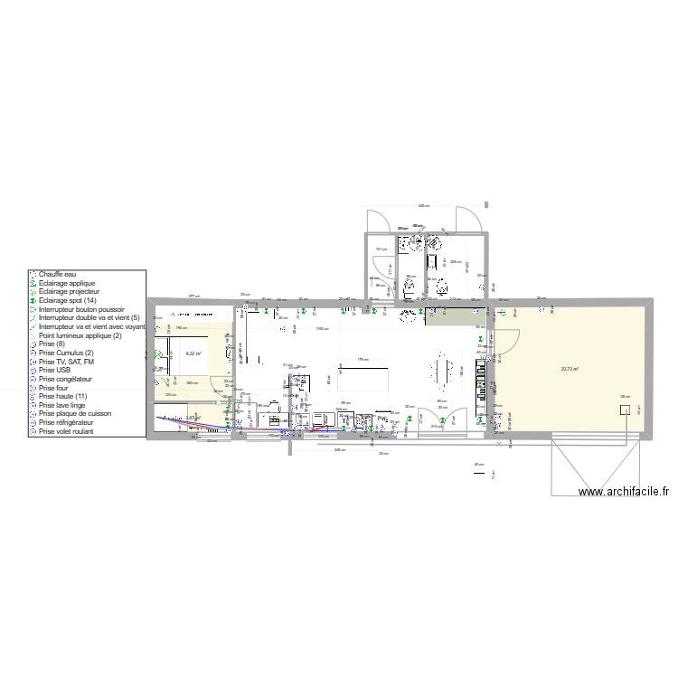 studio maclas cloisons. Plan de 0 pièce et 0 m2