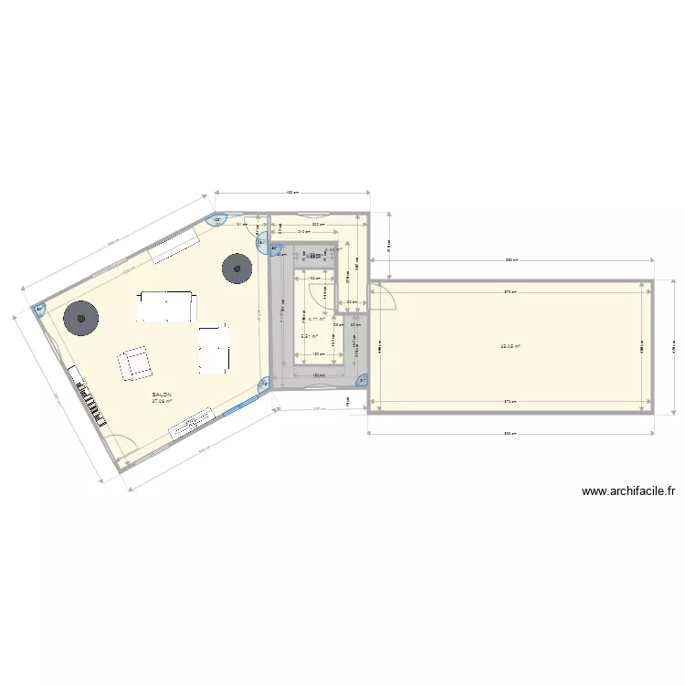 PLAN TRAVAUX . Plan de 