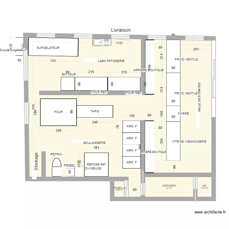argenteuil2. Plan de 