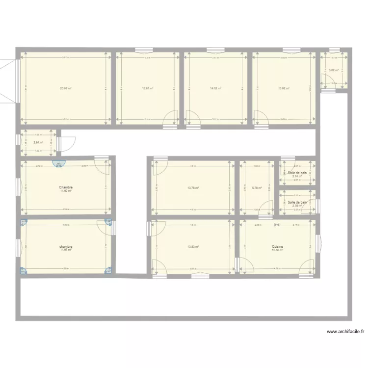maison Guin&eacute;e 2. Plan de 