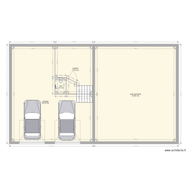 version 2 a. Plan de 0 pièce et 0 m2