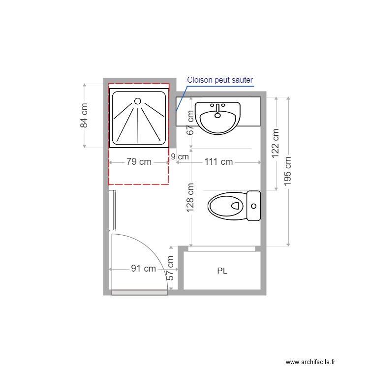 Pasturel. Plan de 0 pièce et 0 m2