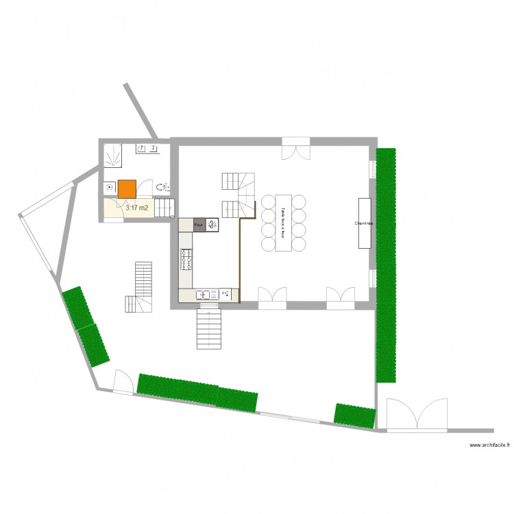 grange sermaise PARCELLE 2081escalier 2. Plan de 0 pièce et 0 m2
